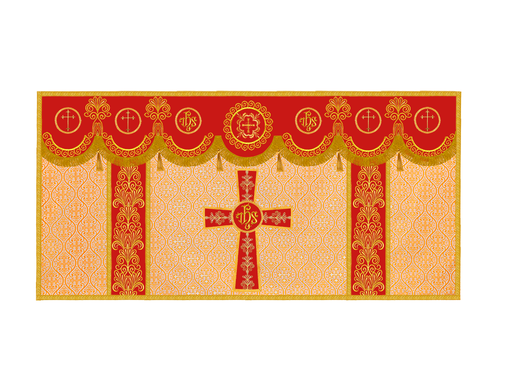Altar Cloth with Liturgical Motif