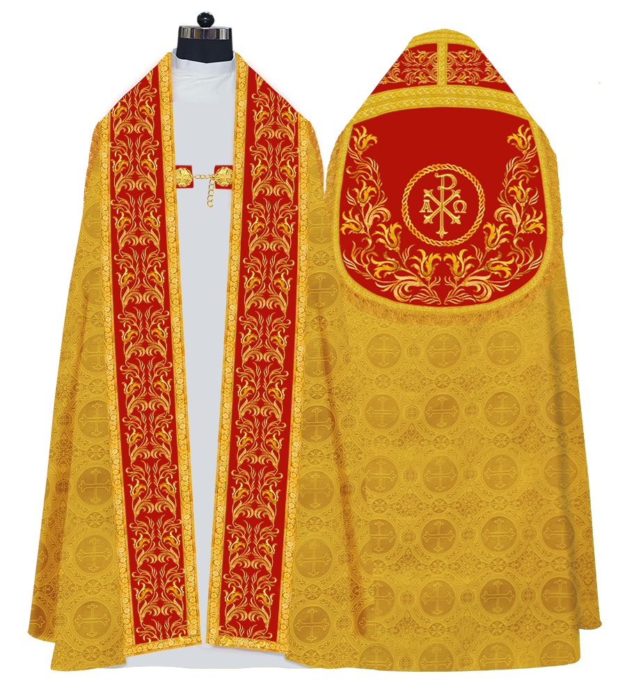 Roman Cope Vestment with Adorned Orphery