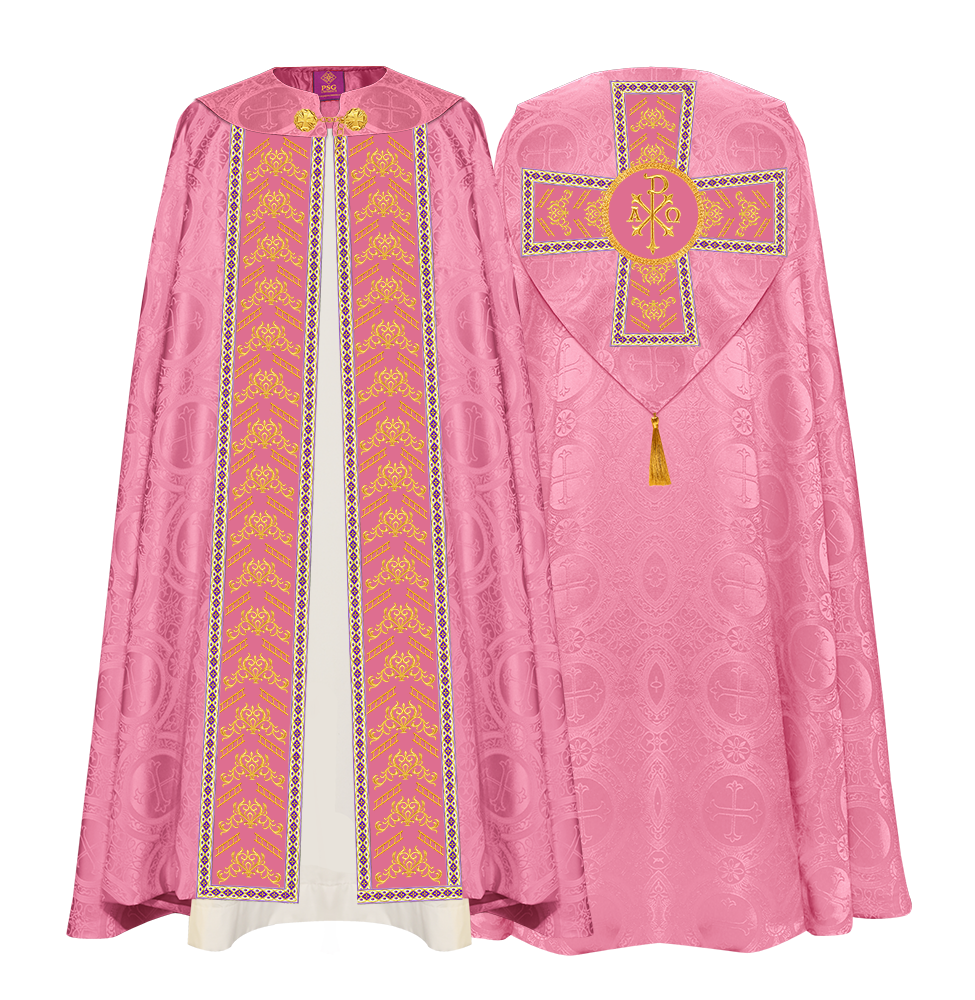 GOTHIC COPE VESTMENTS WITH ADORNED MOTIFS