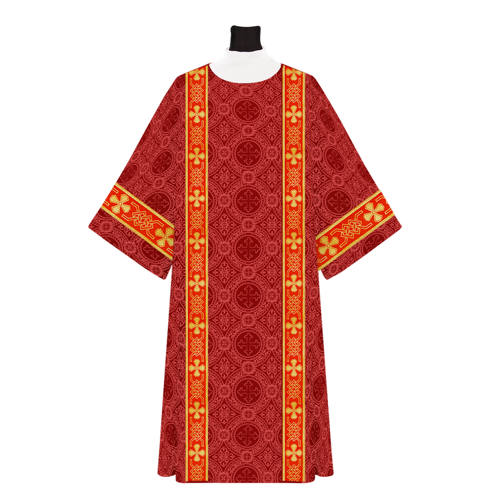 Deacon Dalmatic vestments with designer lace