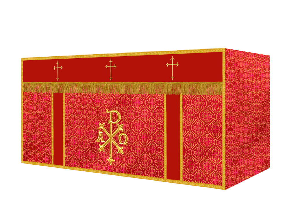 Altar Cloth with Spiritual Cross