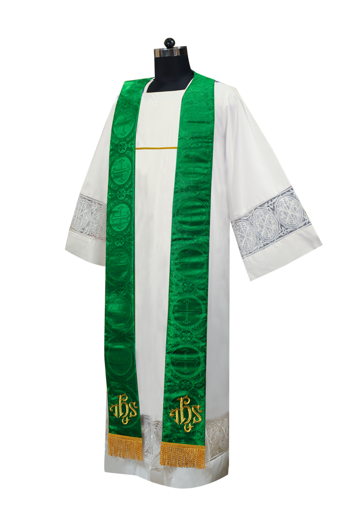 Clergy Stole with IHS motif