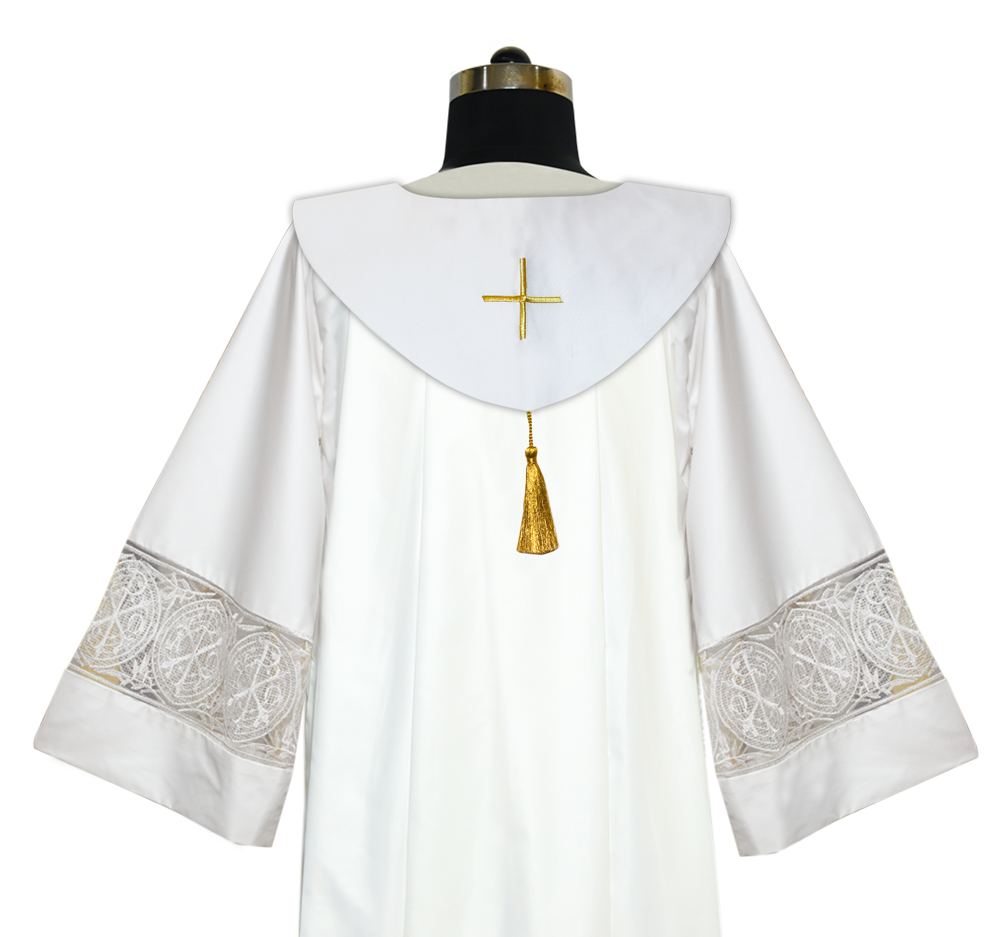 Clergy Stole with Eucharistic motif