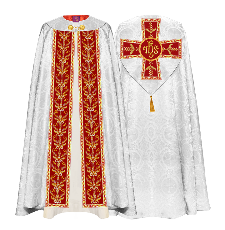 GOTHIC COPE VESTMENTS ADORNED WITH DETAILED BRAIDS